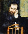 アルフレッド・シスレー ピエール・オーギュスト・ルノワールの肖像